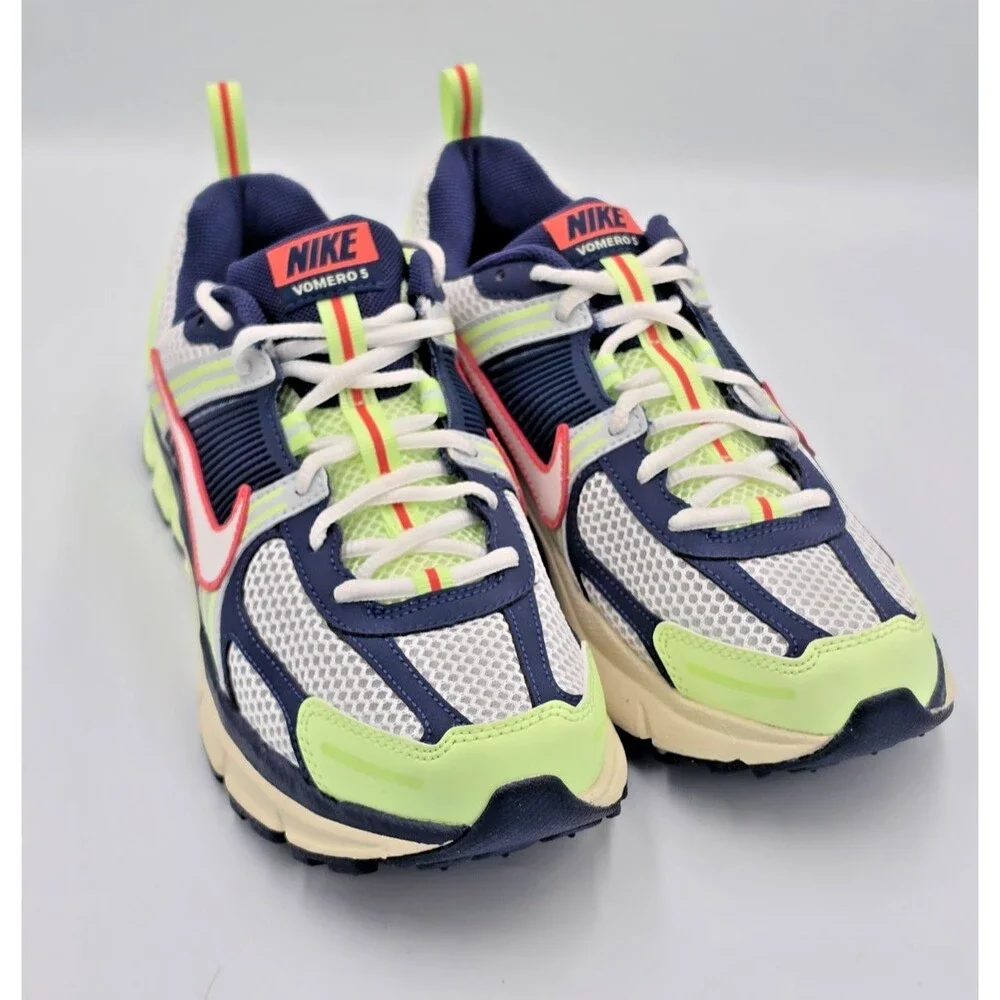 Nike Zoom Vomero 5 GS Barely Volt Midnight Navy Youth 6Y Women’s 7.5 IB4406 701